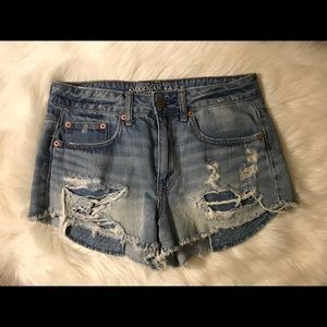 AE high waisted shorts